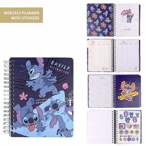 Weekly Undated Diary-Planner 19Χ24 DISNEY Lilo & Stitch