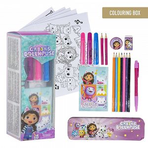 Colouring Stationery Set of 16pcs GABBY´S DOLLHOUSE