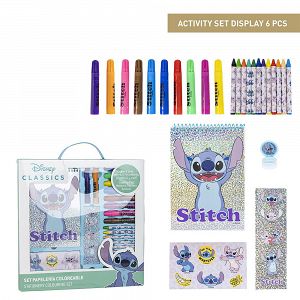 Colouring Stationery Set Box 26pcs DISNEY Lilo & Stitch