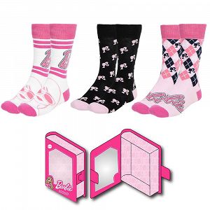 Socks Size 36-43 [3-pieces Pack] BARBIE