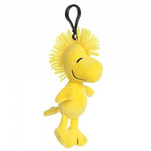 PEANUTS Woodstock Keyring with Soft Toy 11cm/4,5in