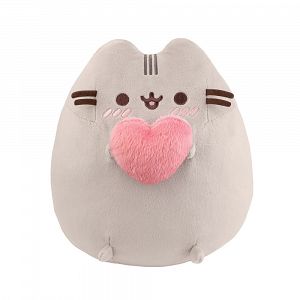 PUSHEEN with Heart Soft Toy 18cm/7in