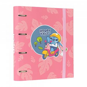 Premium 4 ring File Folder DISNEY Lilo & Stitch