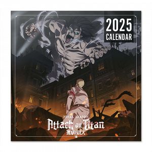 Wall Calendar 2025 30X30cm ATTACK ON TITAN