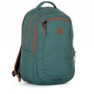EXPLORE Backpack Teen Green 46cm