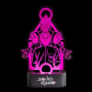 Led Light Table Lamp 23cm SQUID GAME