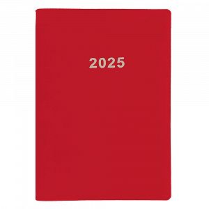 Daily Calendar Binded APOLLO 2025 17X24 Red