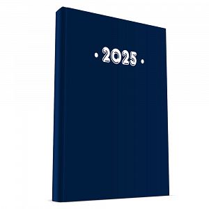 Daily Calendar PVC 2025 17Χ24 Dark Blue