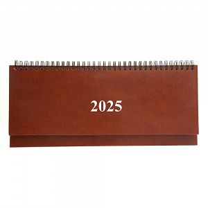 Weekly Planner 2025 30Χ13 Spiral Brown