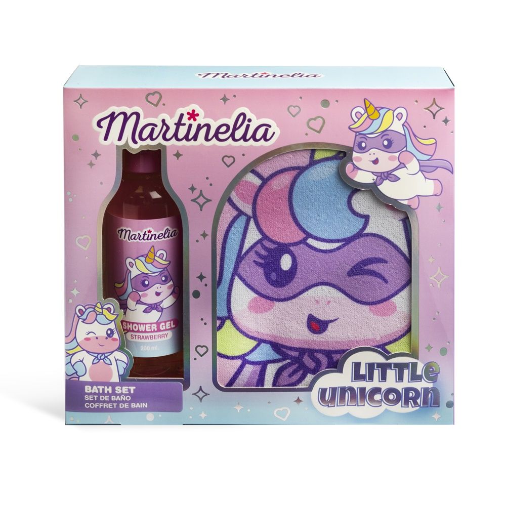 Bath Set Pack LITTLE UNICORN (Wash Mitt & Shower Gel 200ml)