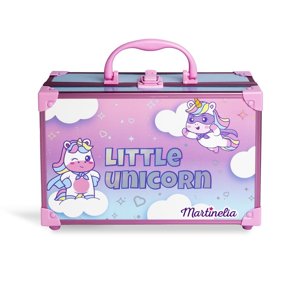 Perfect Traveller Beauty Case with Cosmetics LITTLE UNICORN Believe in Unicorns