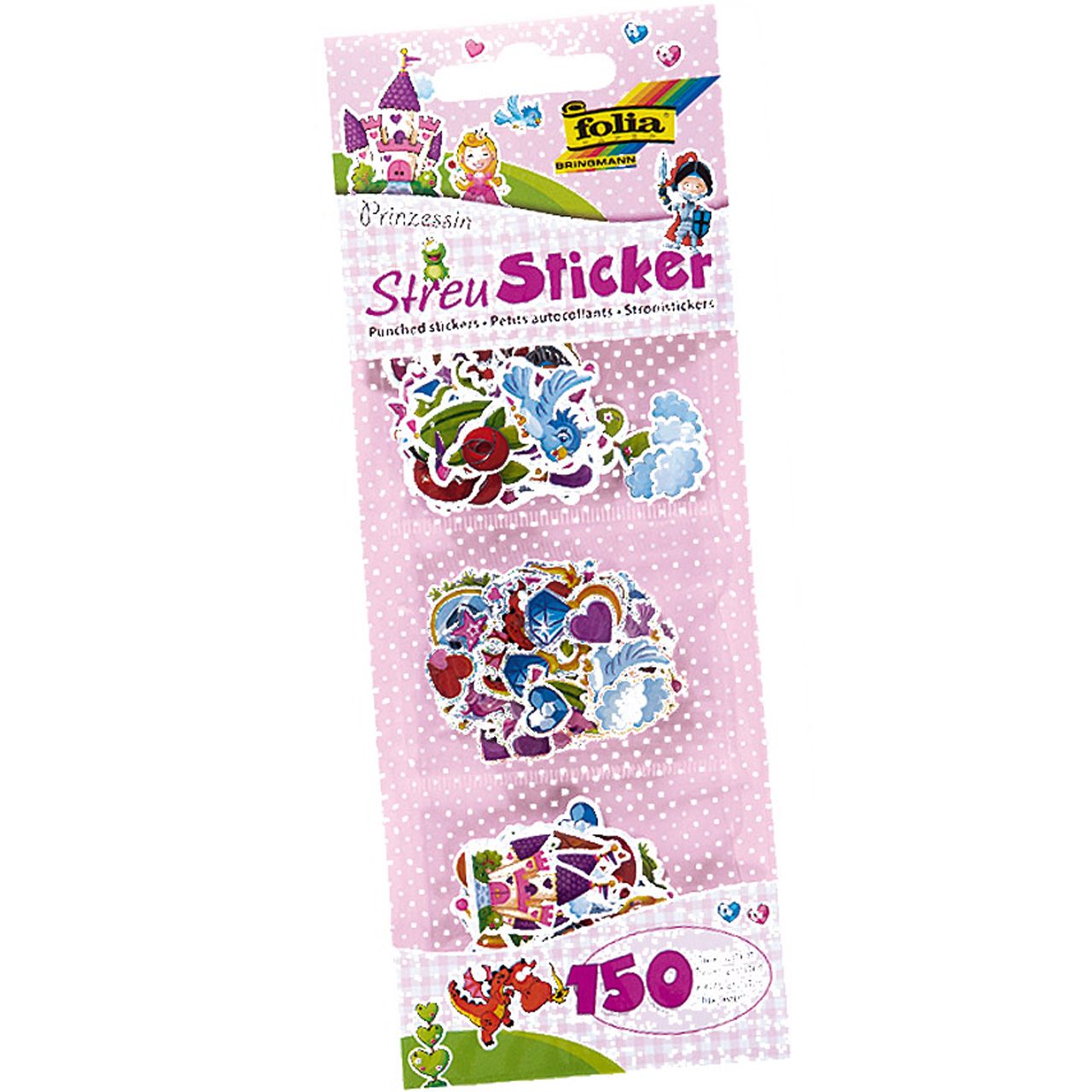 Set Stickers 150 pieces, PRINCESS