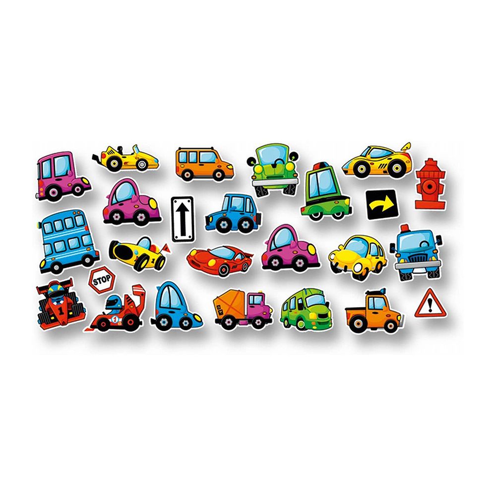 Set Stickers 150 pieces, VEHICLES