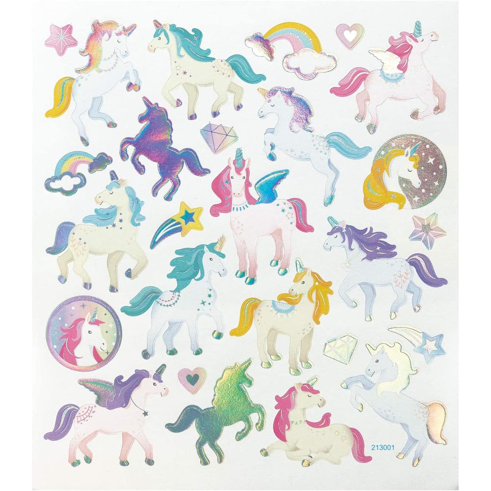 Σετ 57 Charming Stickers, 2 Φύλλα 15Χ17εκ KIDS V