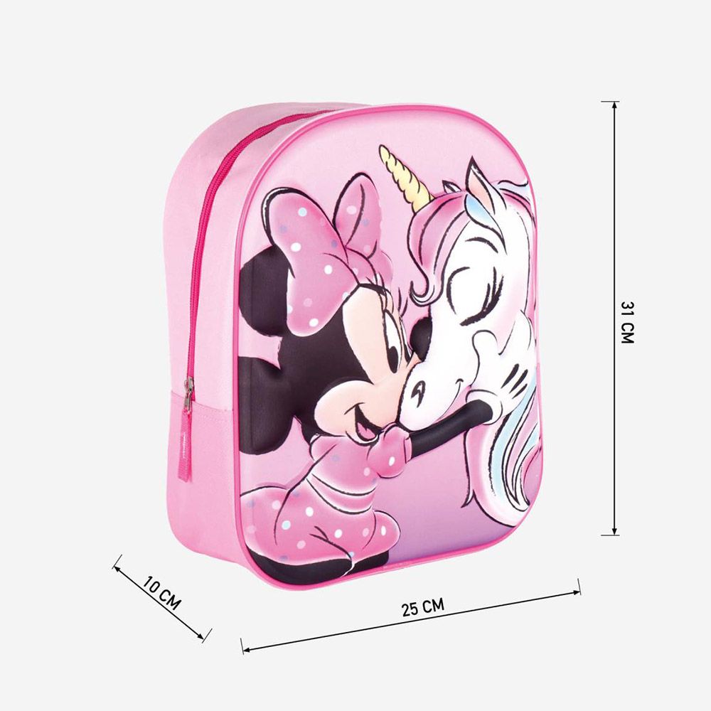 Backpack DISNEY Minnie 3D Lights Unicorn