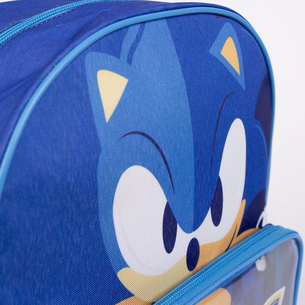 Childrens Backpack 30cm with Pocket SONIC THE HEDGEHOG