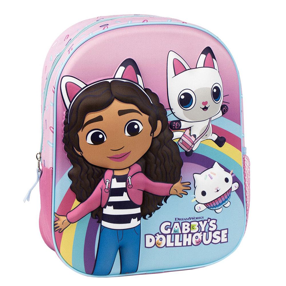 Kids 3D Backpack 31cm GABBY´S DOLLHOUSE