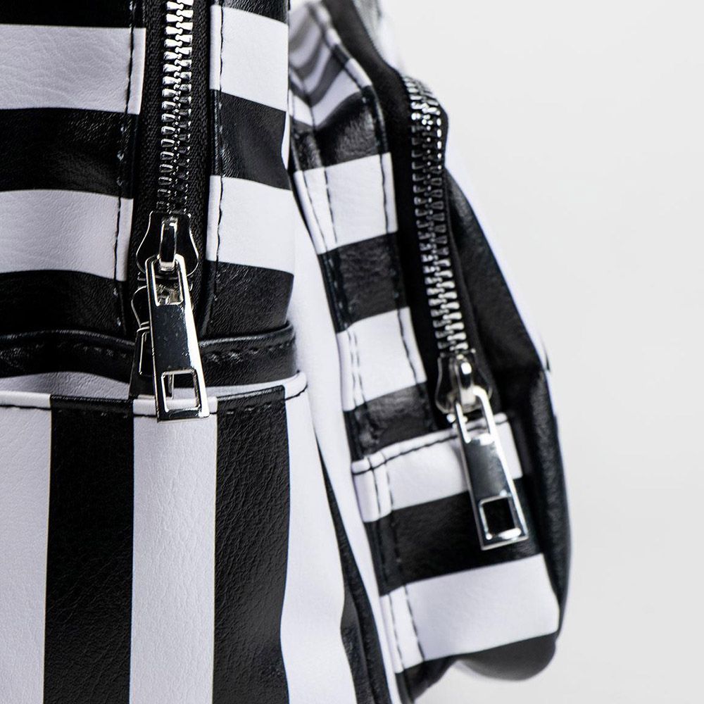 Faux-leather Backpack 25cm BEETLEJUICE