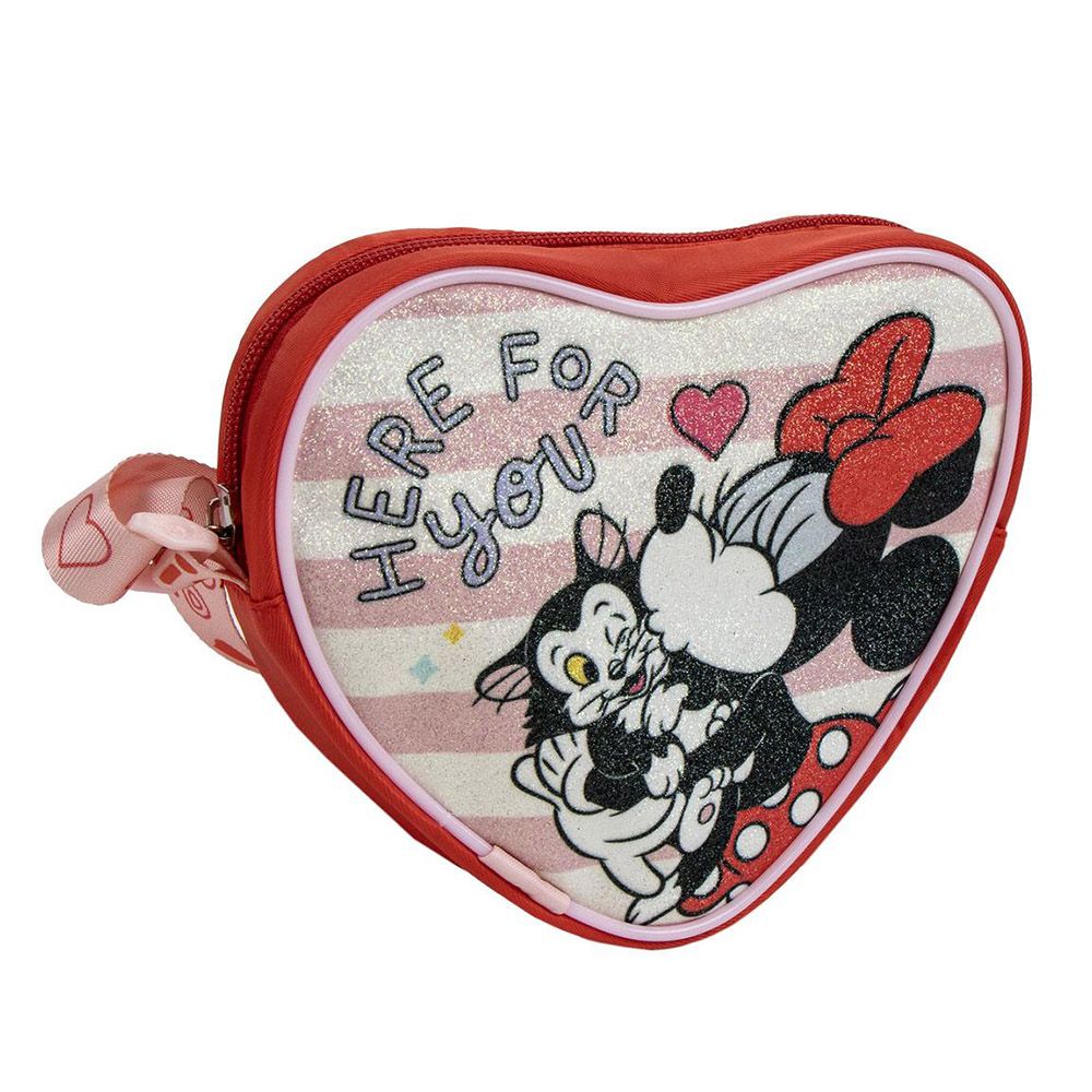 Τσαντάκι Ώμου 14εκ DISNEY Minnie Mouse Καρδιά