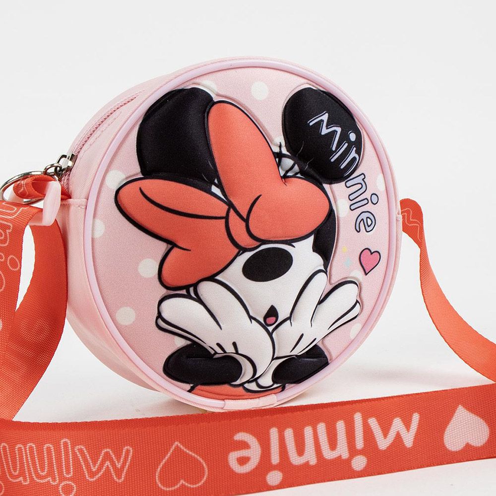 3D Τσαντάκι Ώμου 13εκ DISNEY Minnie Mouse