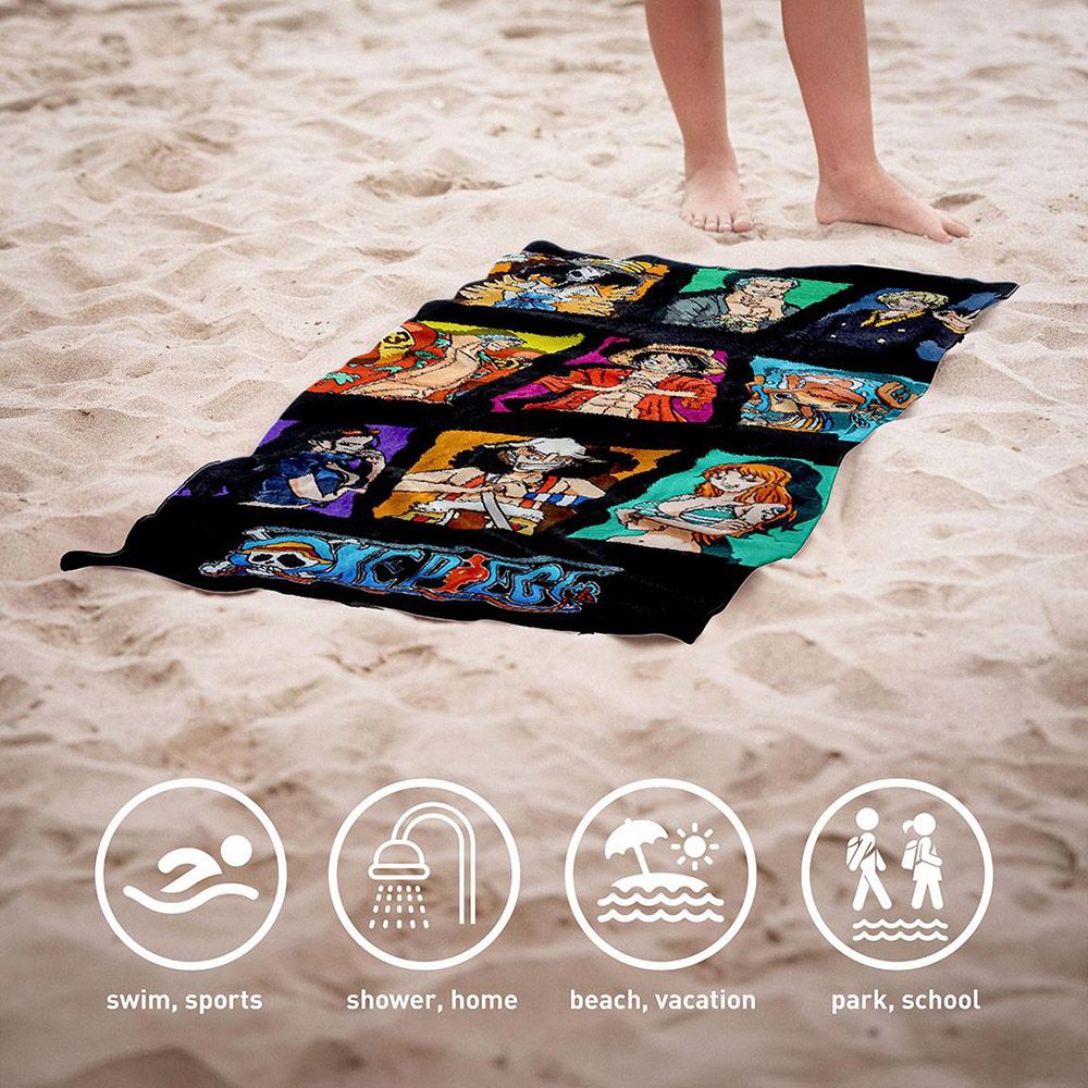 Premium Cotton Towel 70Χ140cm Netflix ONE PIECE