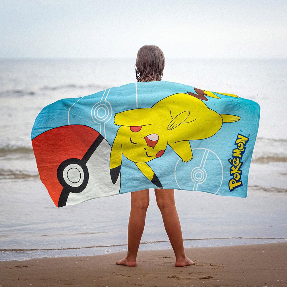 Premium Polyester Towel 70Χ140cm POKEMON