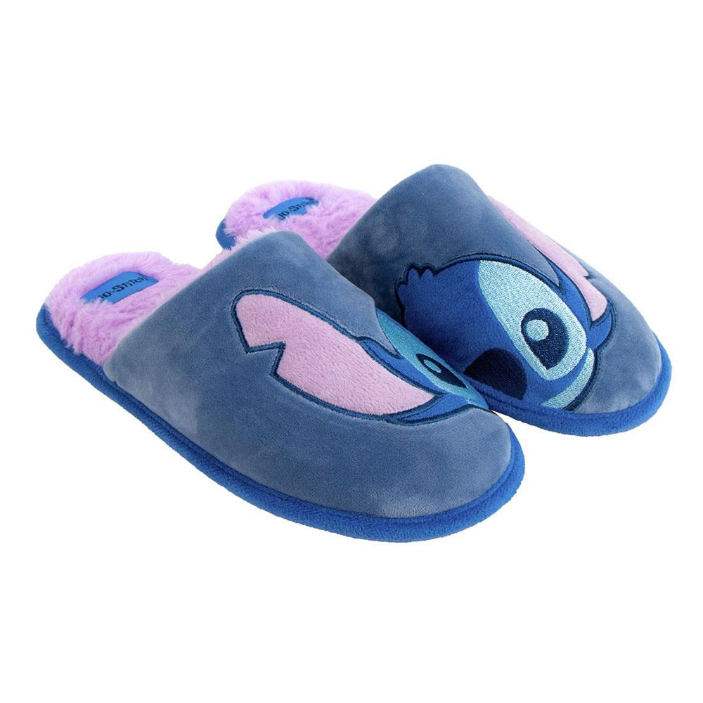 Open House Slippers in 4 Sizes (34/35-36/37-38/39-40/41) DISNEY Lilo & Stitch