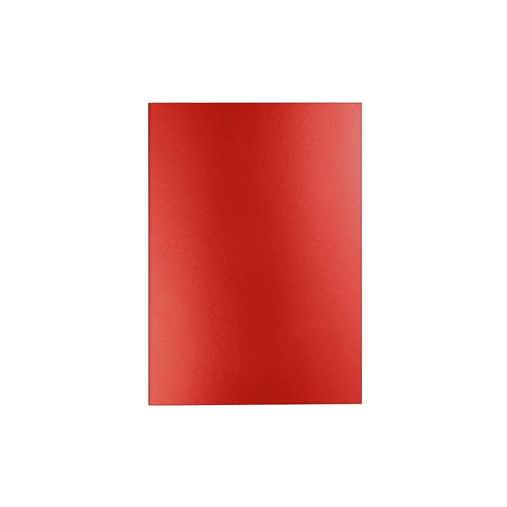 CDA COLORMAT-X Lined Notebook A5/15X21 120 sheets Red