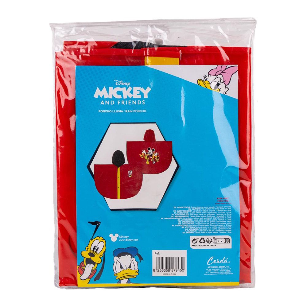 Raincoat Poncho DISNEY Mickey