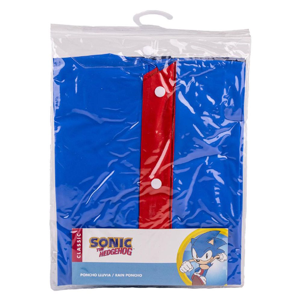 Raincoat Poncho SONIC THE HEDGEHOG