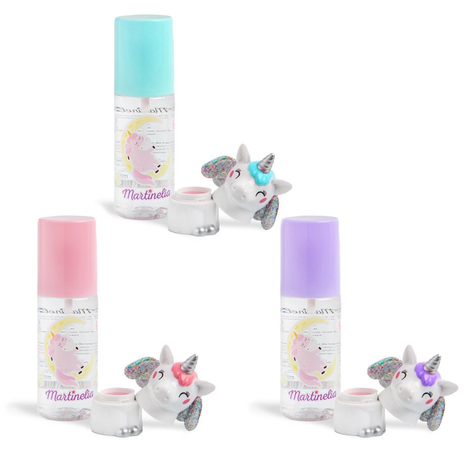 Φρουτένιο Άρωμα 85ml & Lip balm 2,8gr UNICORN SWEET DREAMS σε 3 Γεύσεις/Αρώματα (τυχαία επιλογή)