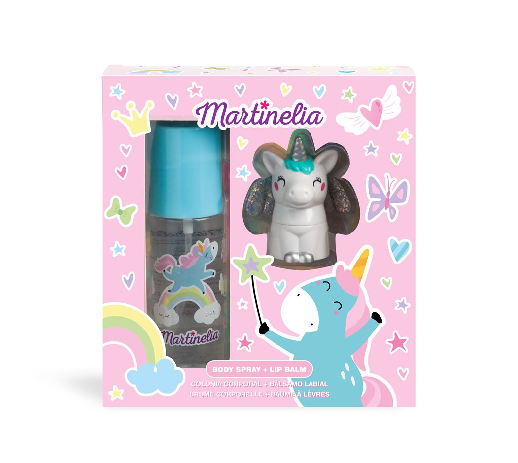 Φρουτένιο Άρωμα 85ml & Lip balm 2,8gr UNICORN SWEET DREAMS σε 3 Γεύσεις/Αρώματα (τυχαία επιλογή)