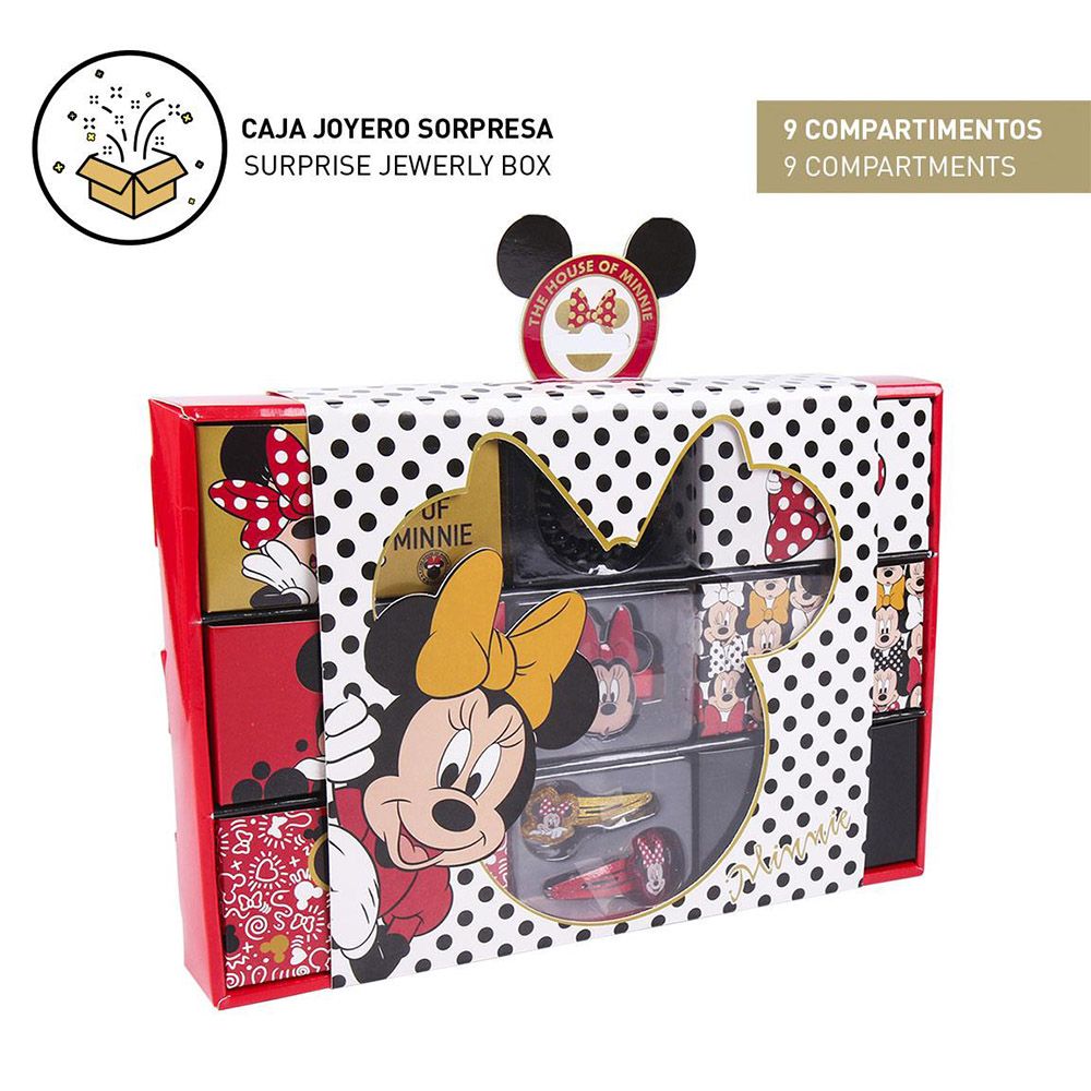 Σετ Ομορφιάς με Αξεσουάρ Μαλλιών DISNEY Minnie Mouse