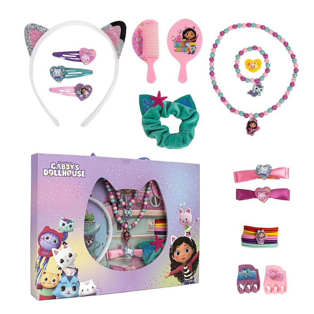 Beauty Set with Accessories 24pcs GABBY´S DOLLHOUSE