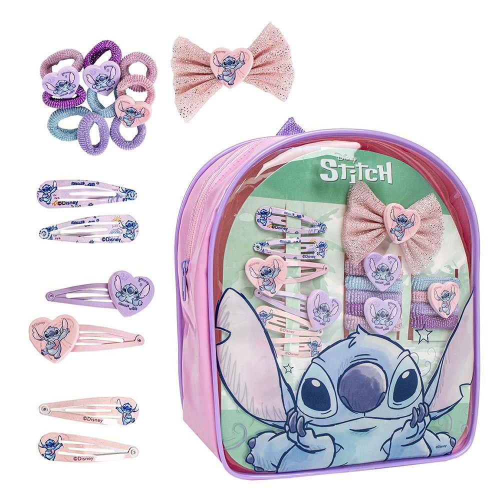 Beauty Set with Hair Accessories in Backpack DISNEY Lilo & Stitch