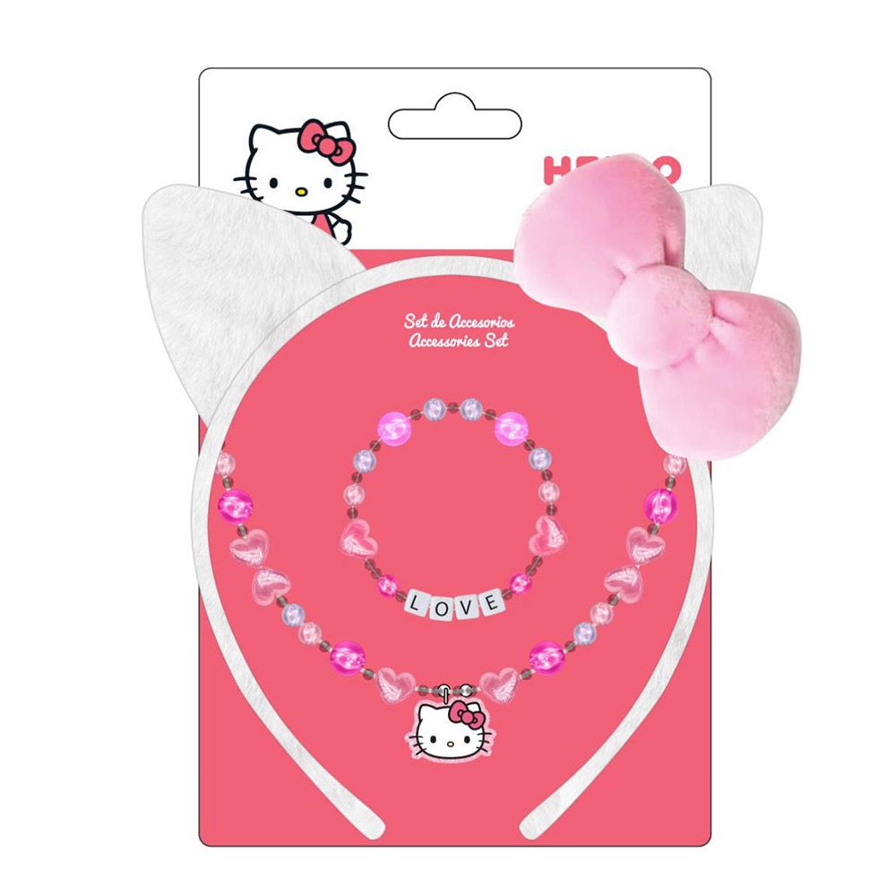 3pcs Kids Jewelry Set HELLO KITTY