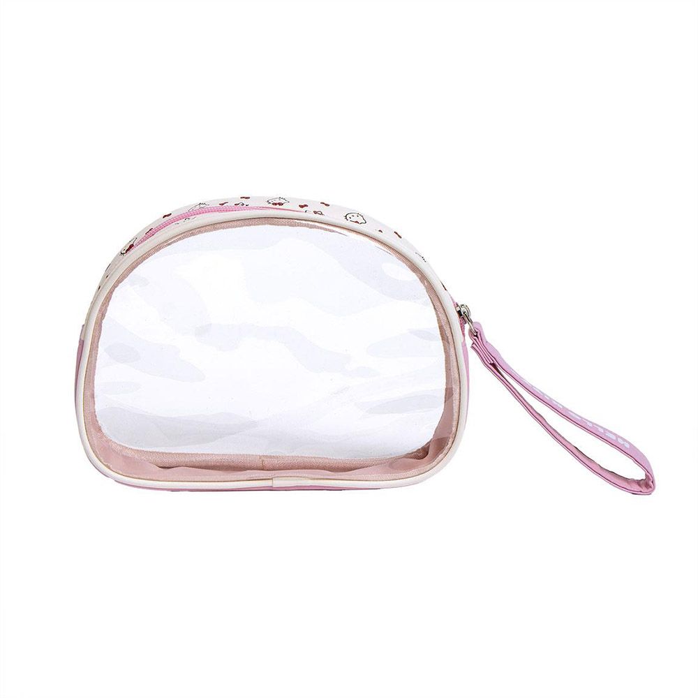 Transparent PU Toiletry Bag with Toiletbag HELLO KITTY