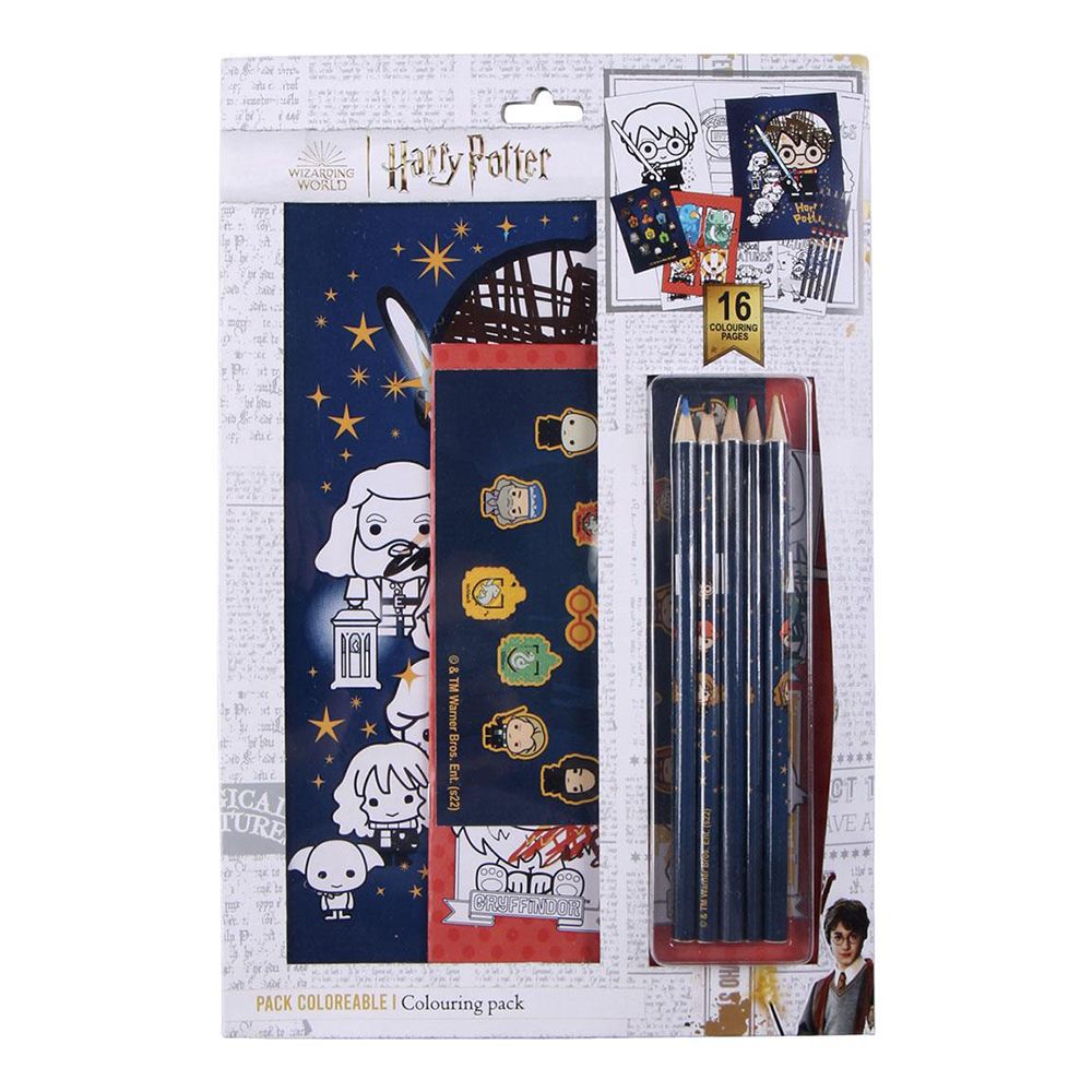 Colouring Stationery Set of 8pcs HARRY POTTER