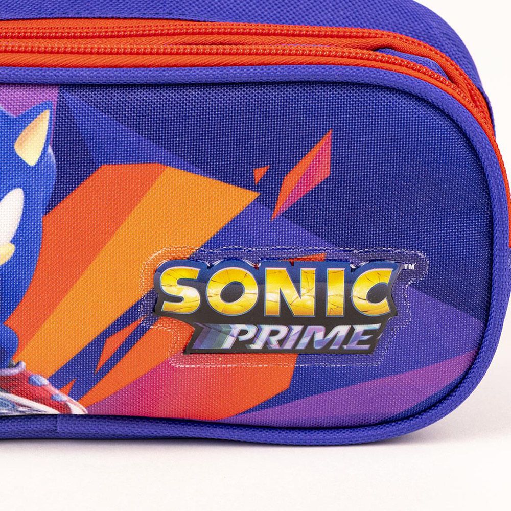 Κασετίνα Ορθογώνια με 2 Θήκες SONIC PRIME