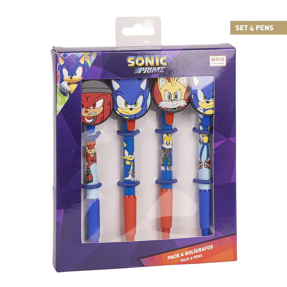 Σετ με 4 Στυλό SONIC PRIME