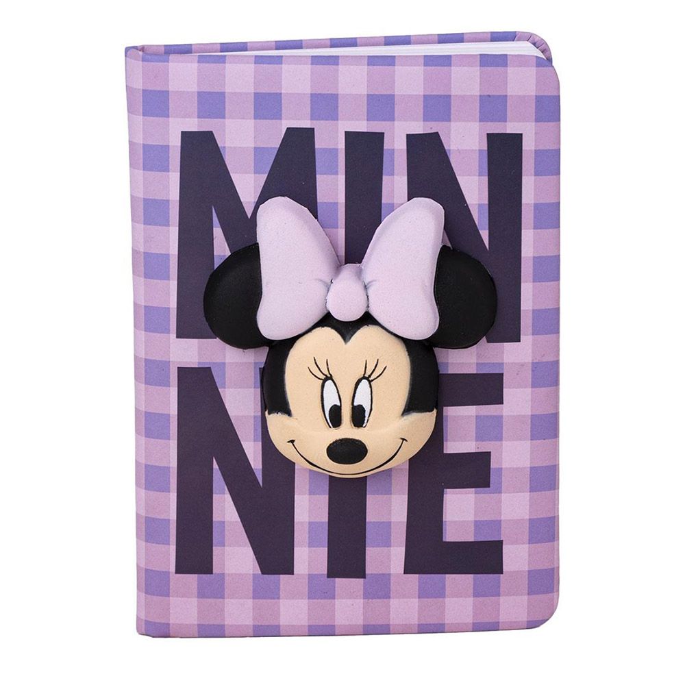 Τετράδιο 13Χ18 με Μαλακό Squishy Εξώφυλλο DISNEY Minnie Mouse