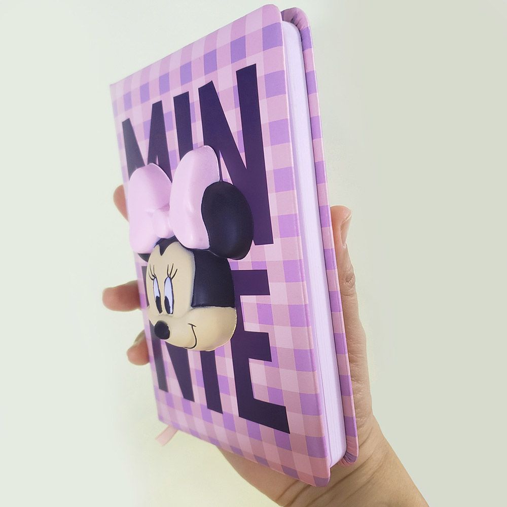 Τετράδιο 13Χ18 με Μαλακό Squishy Εξώφυλλο DISNEY Minnie Mouse