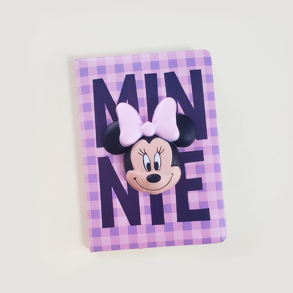 Τετράδιο 13Χ18 με Μαλακό Squishy Εξώφυλλο DISNEY Minnie Mouse