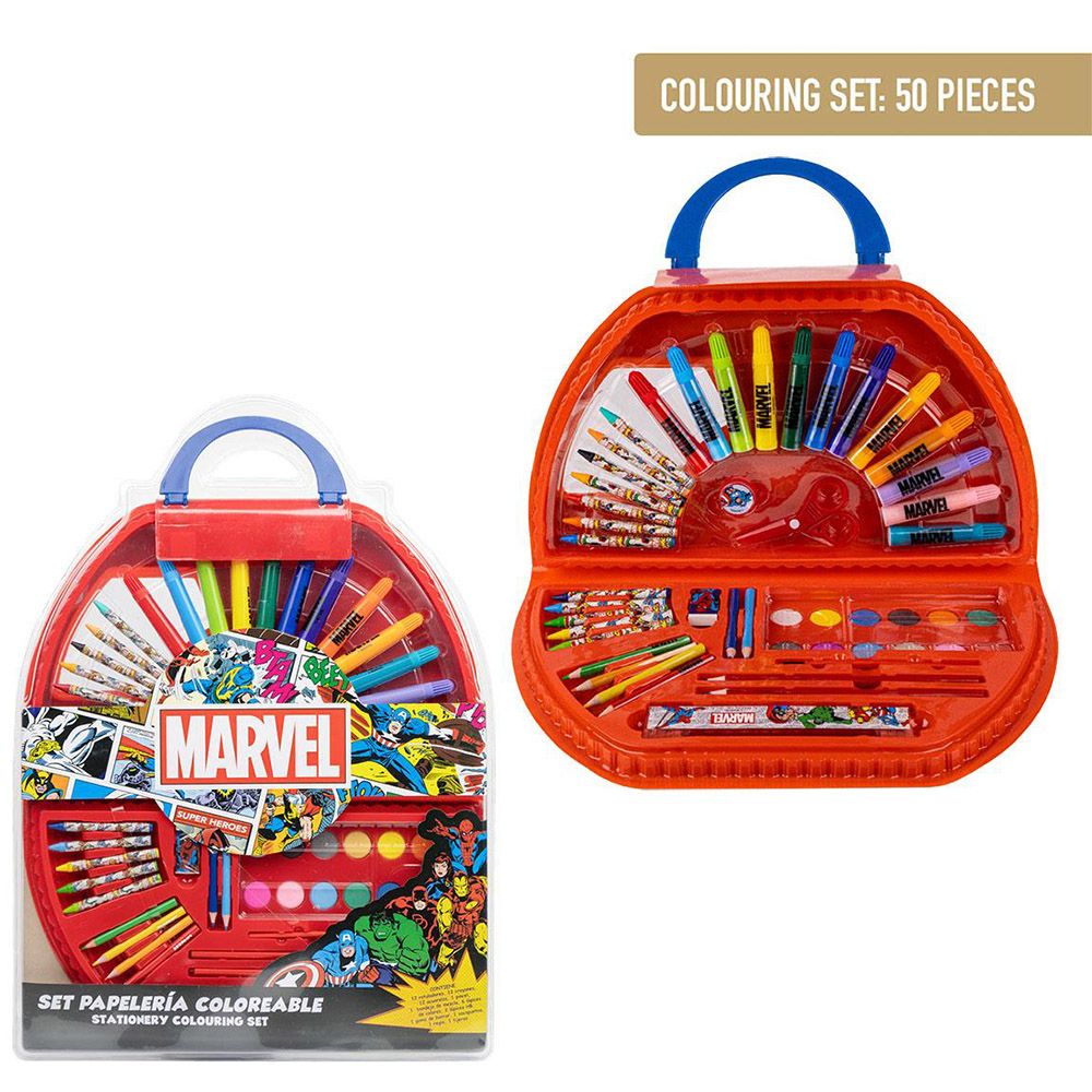 Colouring Stationery Set MARVEL