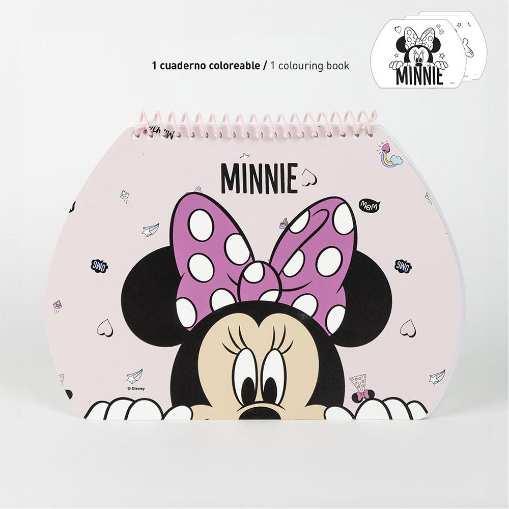 Colouring Stationery Set Briefcase 11pcs DISNEY Minnie