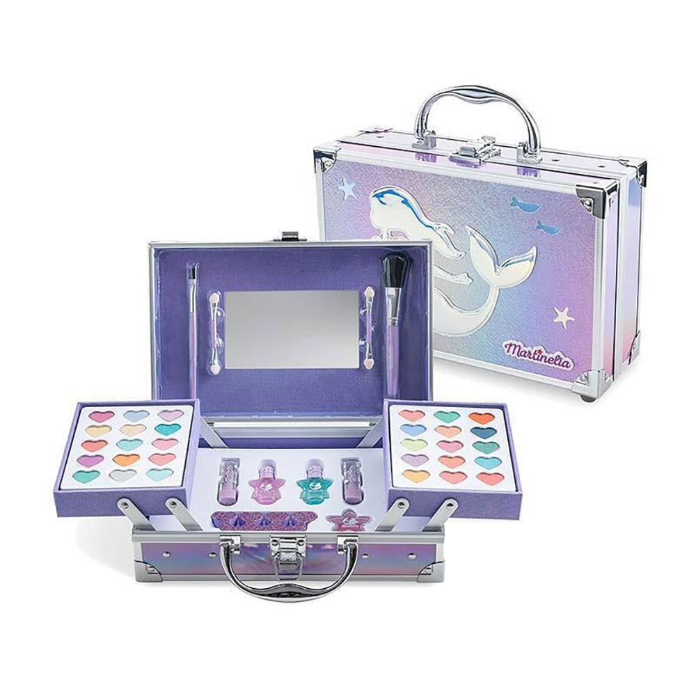 Beauty Case with Makeup in 2 Levels LET'S BE MERMAIDS