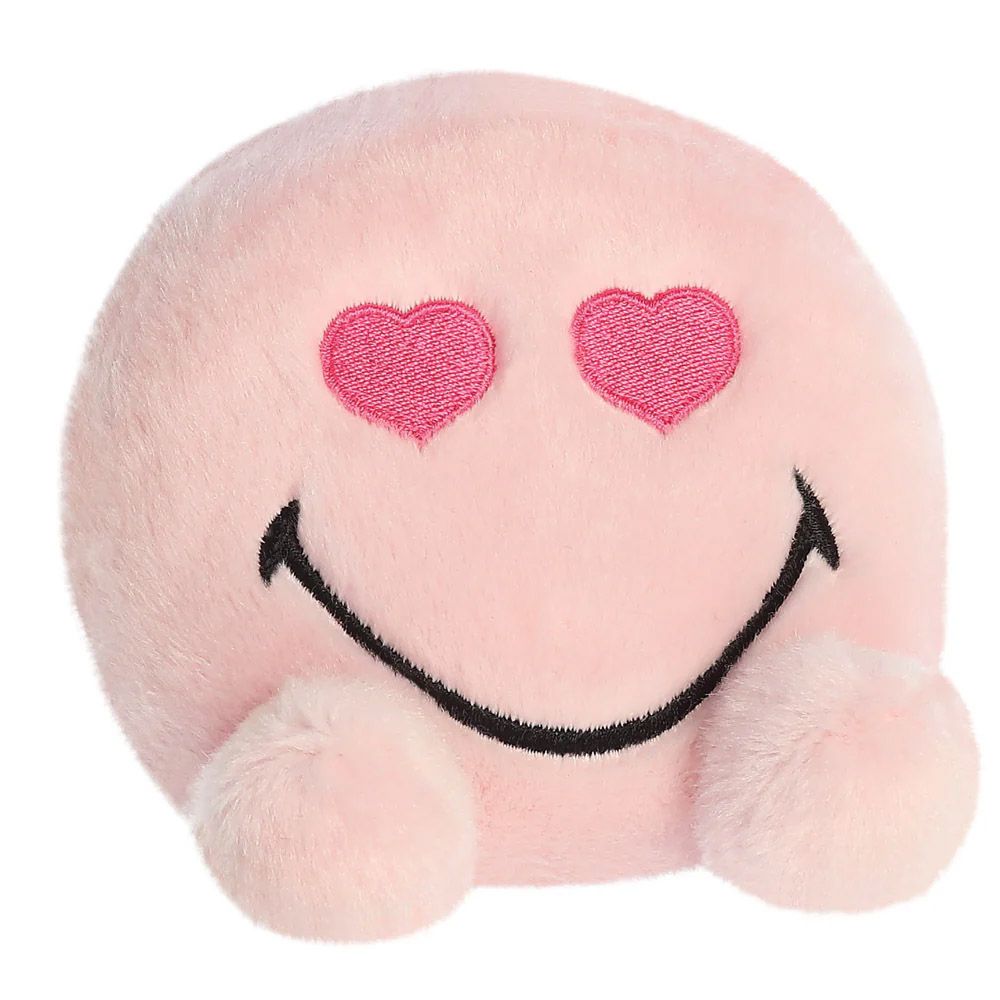 Palm Pals SMILEYWORLD Heart Eyes Soft Toy 13cm/5in