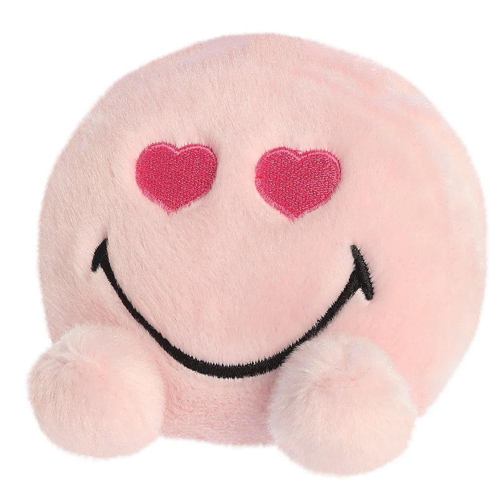 Palm Pals SMILEYWORLD Heart Eyes Soft Toy 13cm/5in