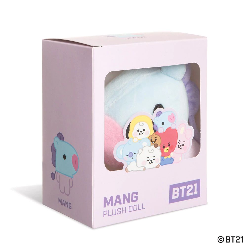 Small Soft Toy in Gift Packaging BT21 Baby Mang 13cm