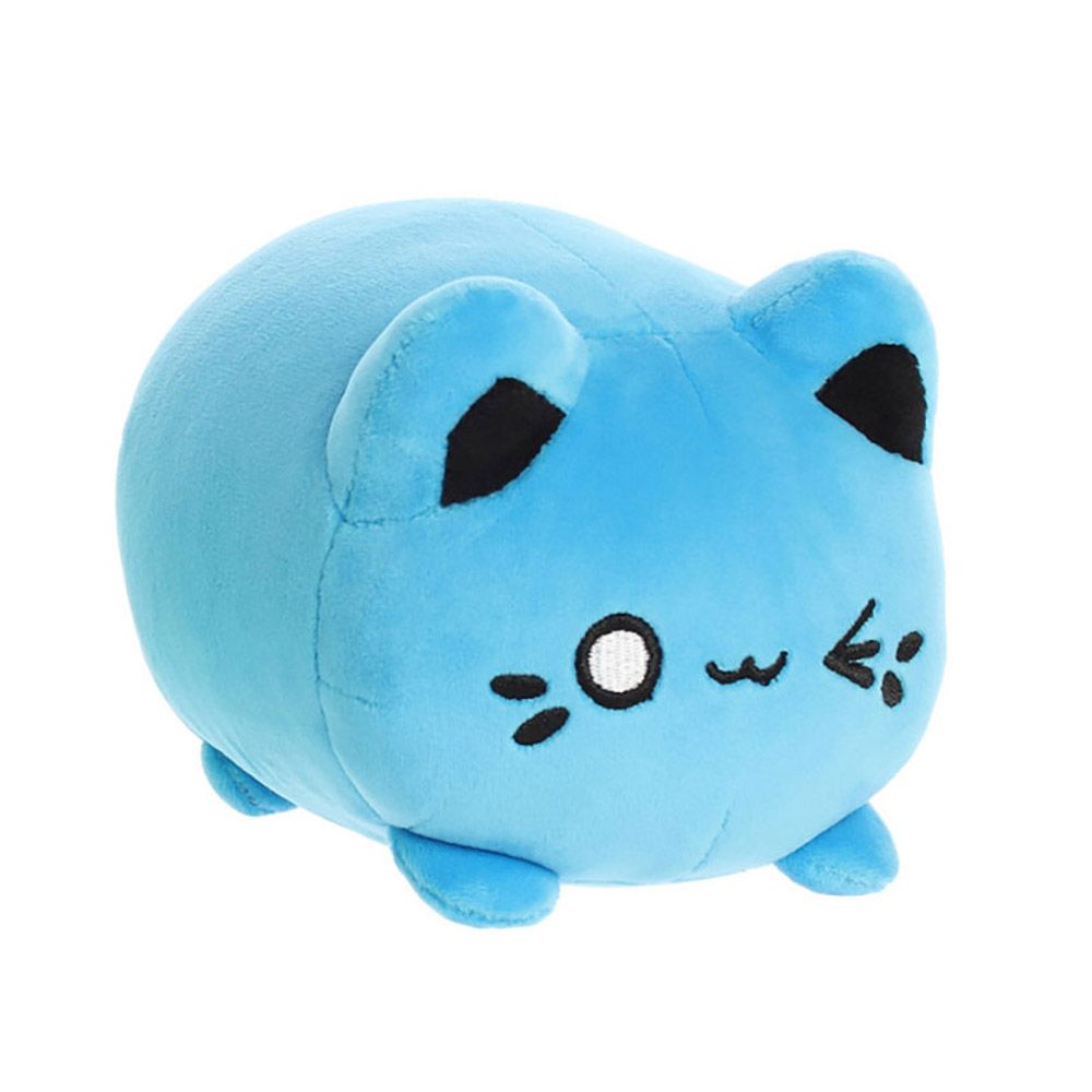 TASTYPEACH Electric Blue Meowchi Λούτρινη Γάτα 9εκ